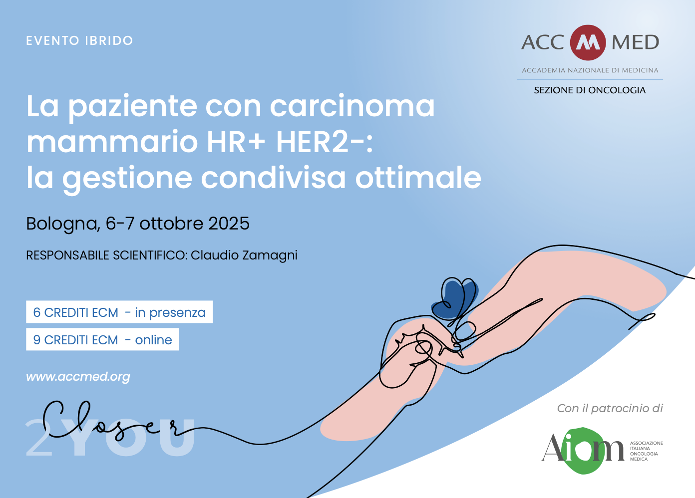 La paziente con carcinoma mammario HR+ HER2-: la gestione condivisa ottimale